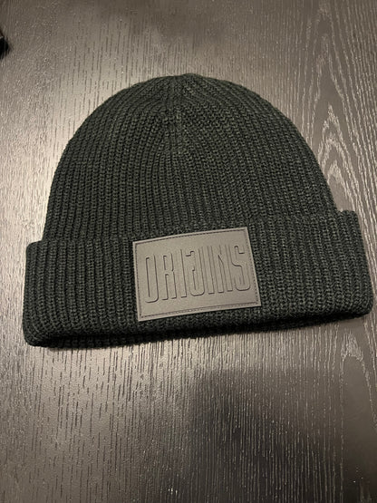 Origins Black Beanie