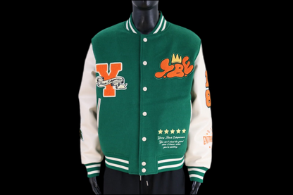 YBE Varsity Jacket - Green