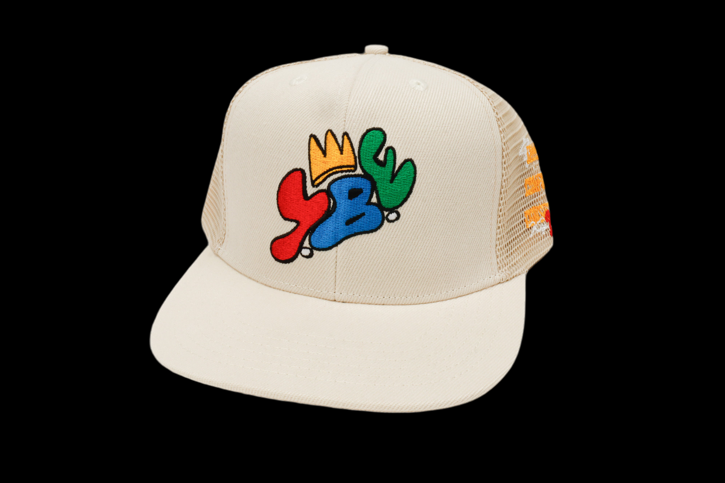 Keys to Success - Cream Trucker Hat