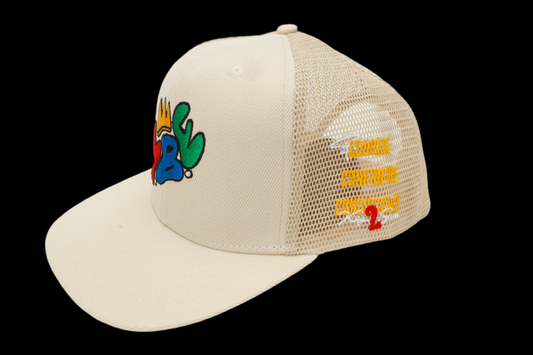 Keys to Success - Cream Trucker Hat