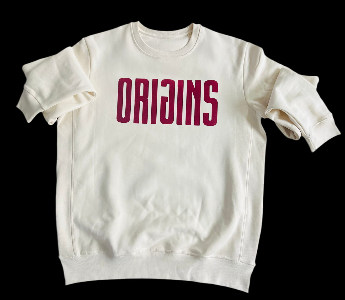 Cream origins crew neck 400 gsm