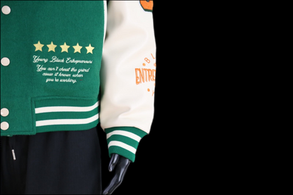 YBE Varsity Jacket - Green