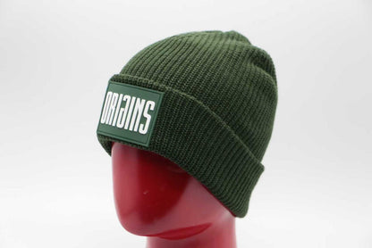 Olive green beanie