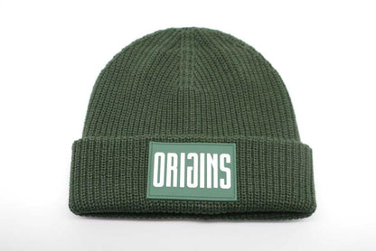 Olive green beanie