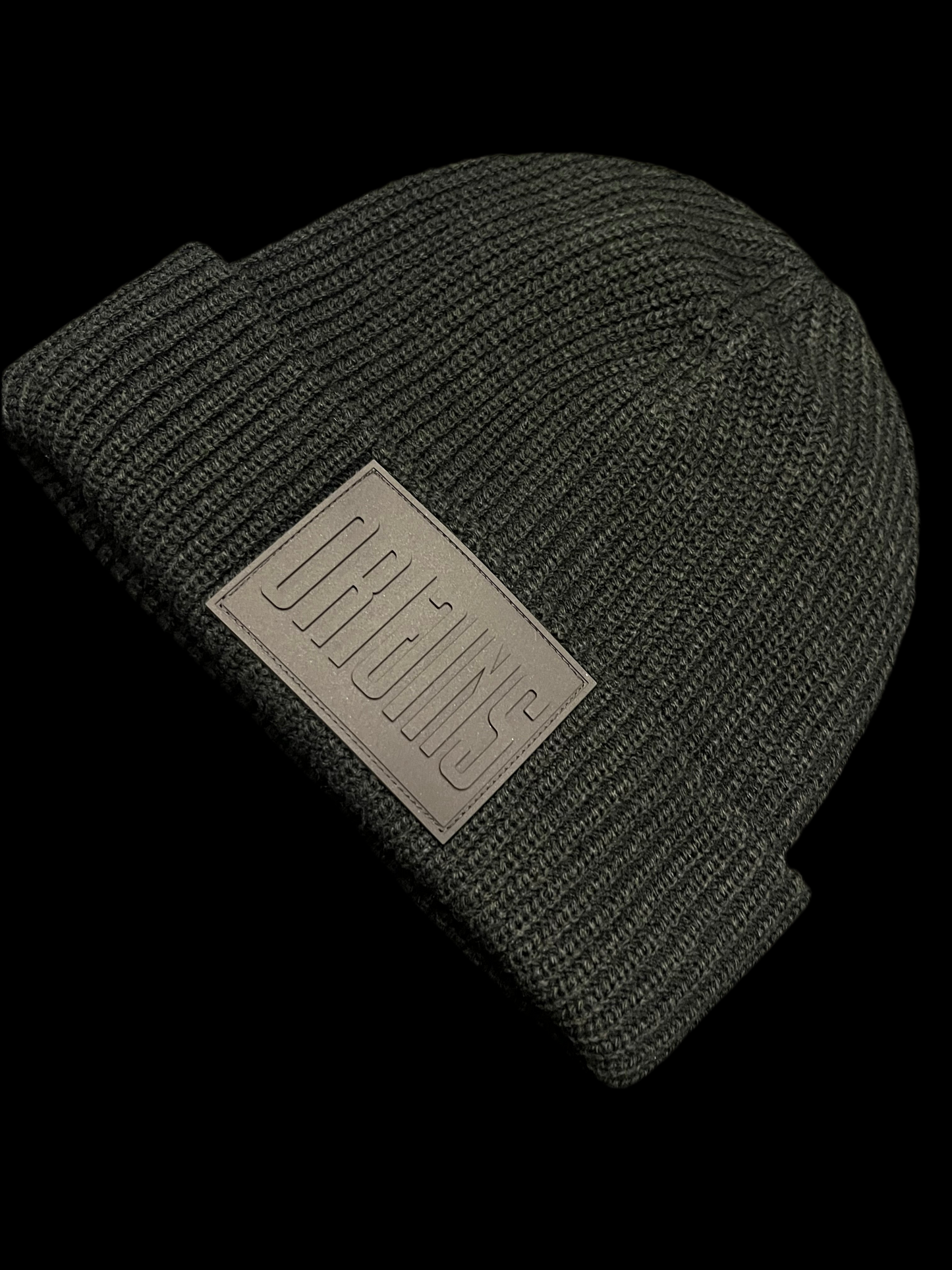 Origins Black Beanie
