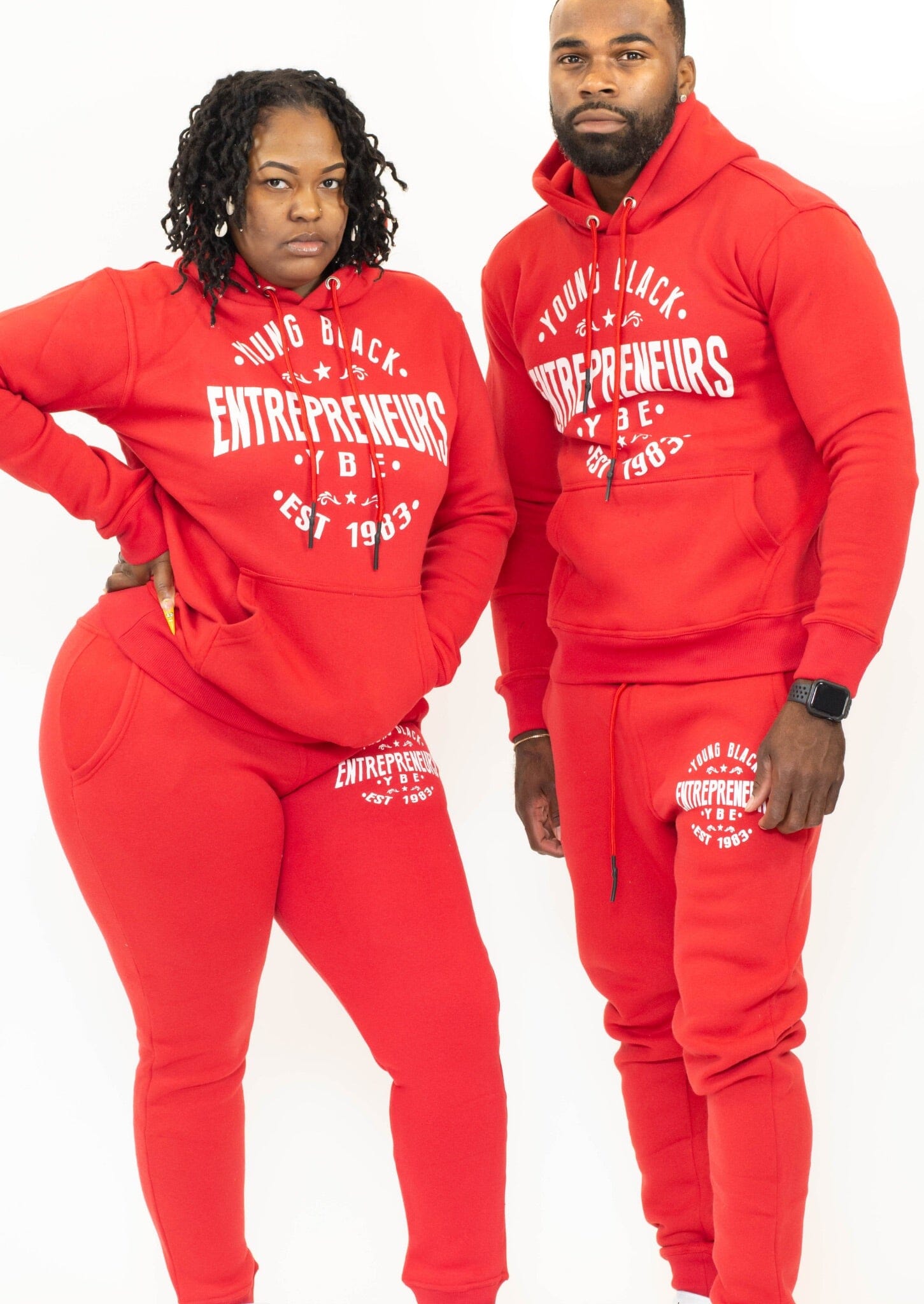 Red | Jogger Suit Clothing Ybeapparelchicago.com 