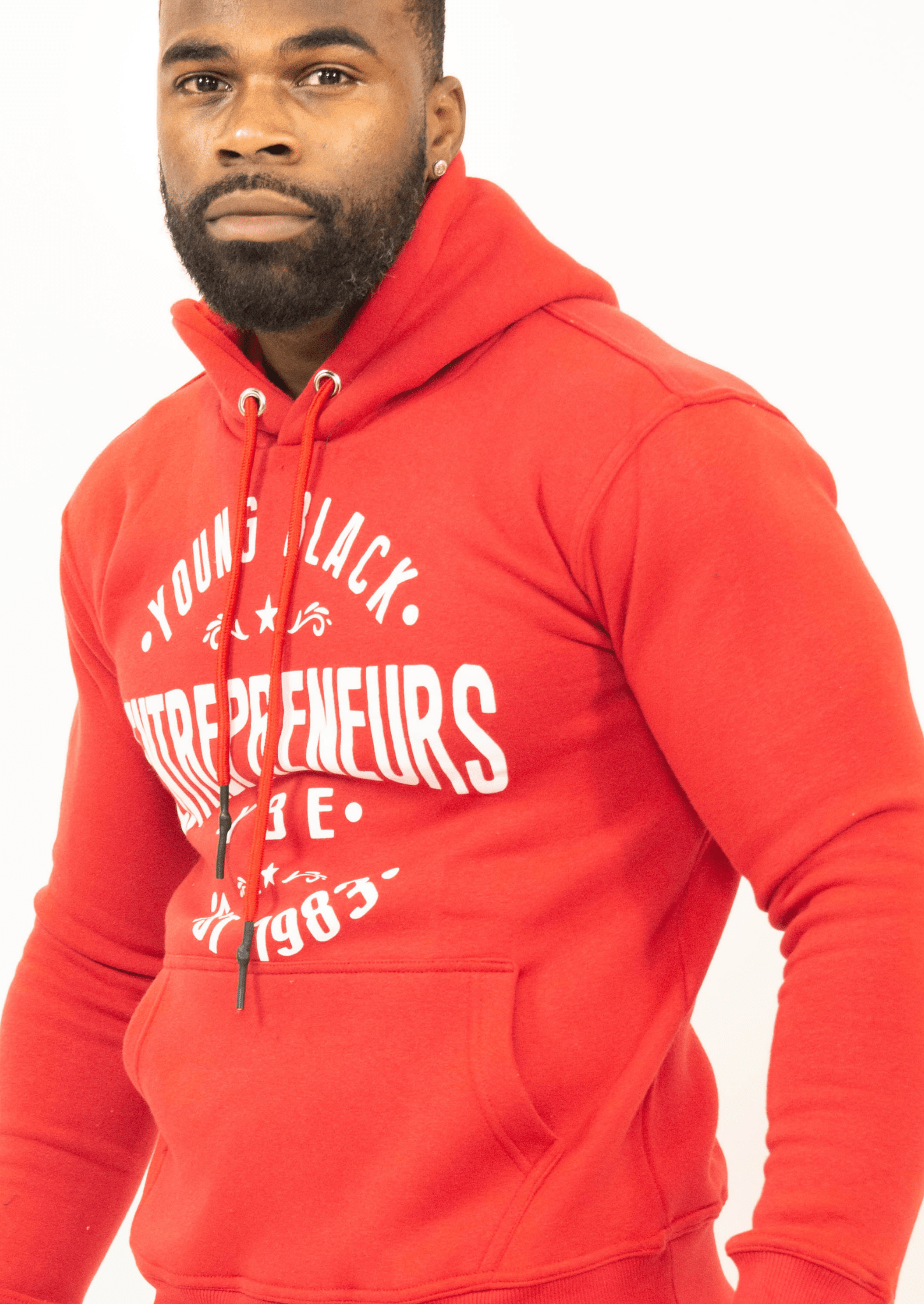 Red YBE Hoodie Ybeapparelchicago.com 
